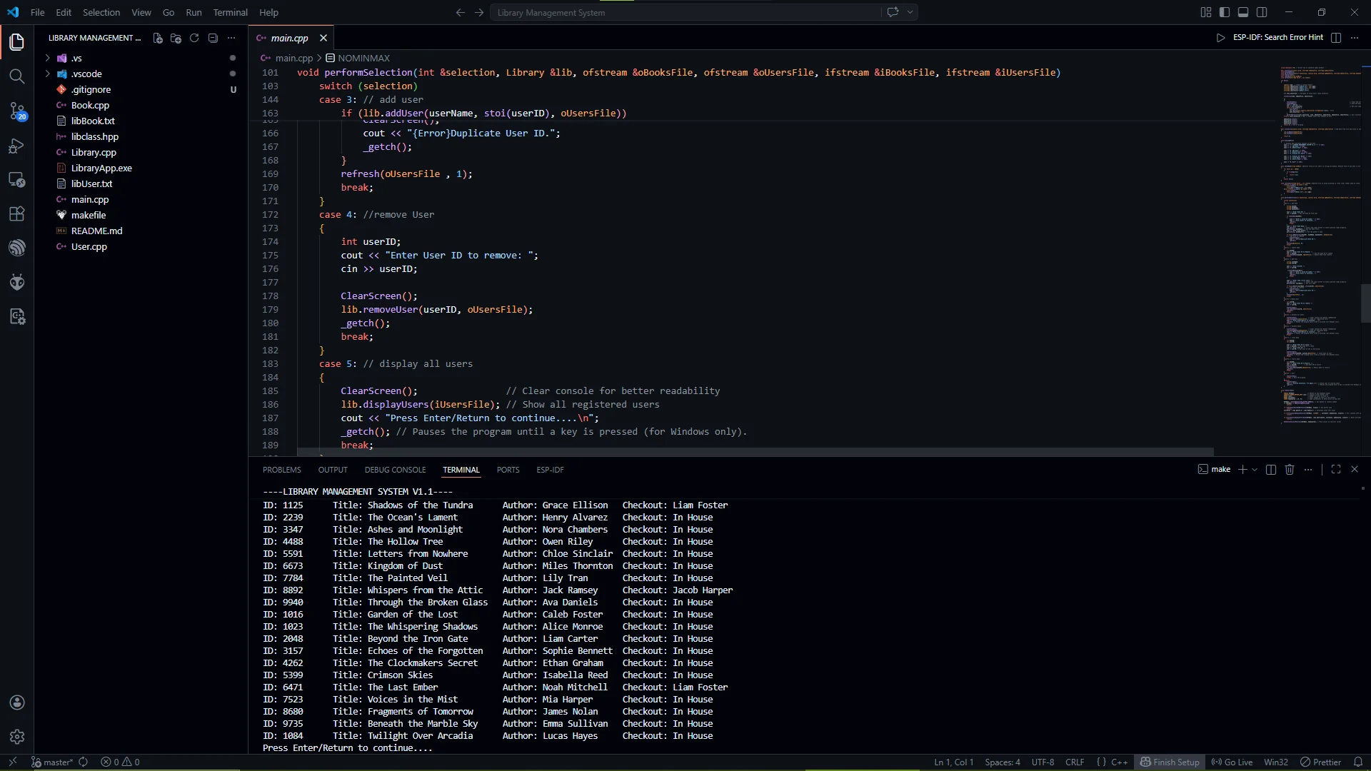 Library Management System